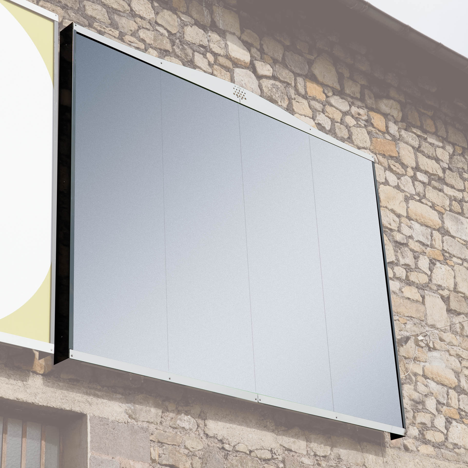 4m²  wall-mounted sign standard