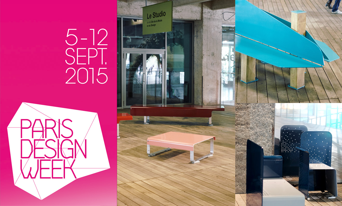 TF urban s’expose durant la Paris Design Week 2015