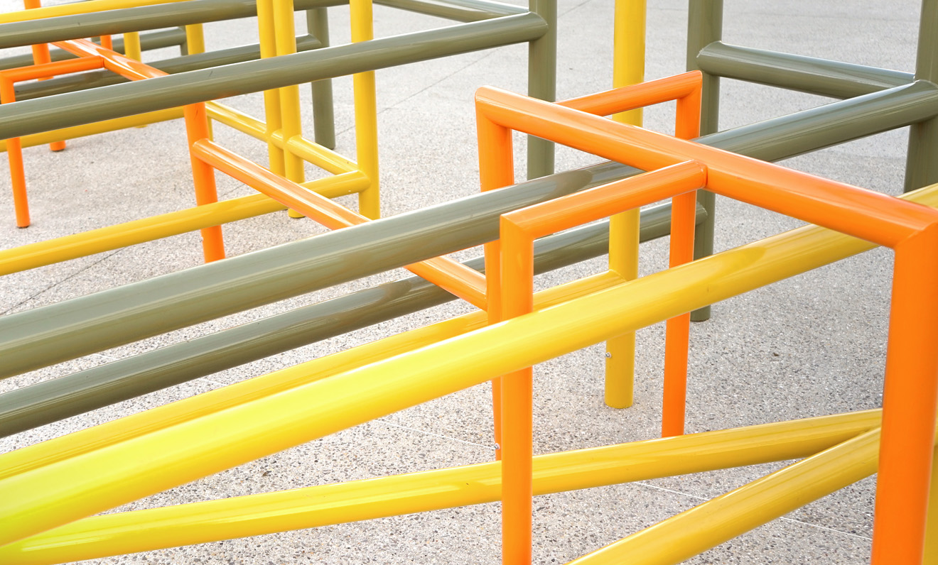 Cluster, la sculpture urbaine de Johanna Fournier