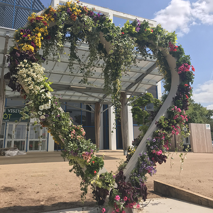 Jardinière Cœur de liane