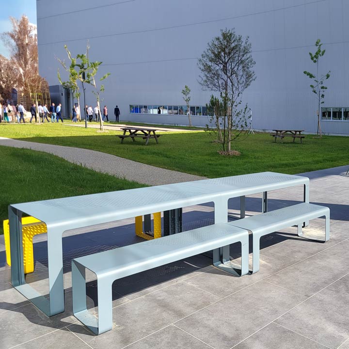 Mobilier Urbain design - Table pique-nique Zig&Zag