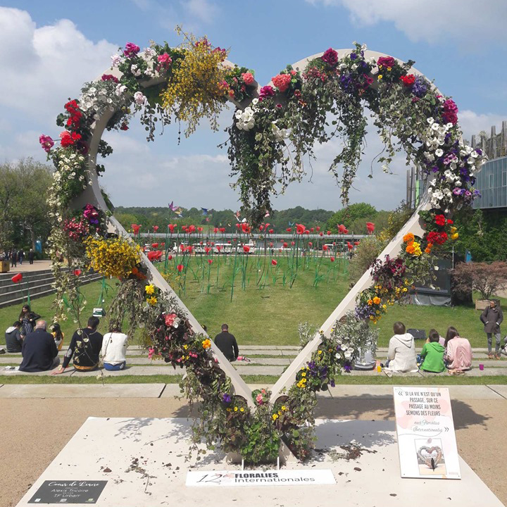 Jardinière Cœur de liane