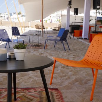 TF URBAN - chaise Nymphea - by Marc Aurel. Photo Suzie Lagrange. La Quinzaine des Réalisateurs; Cannes 2019