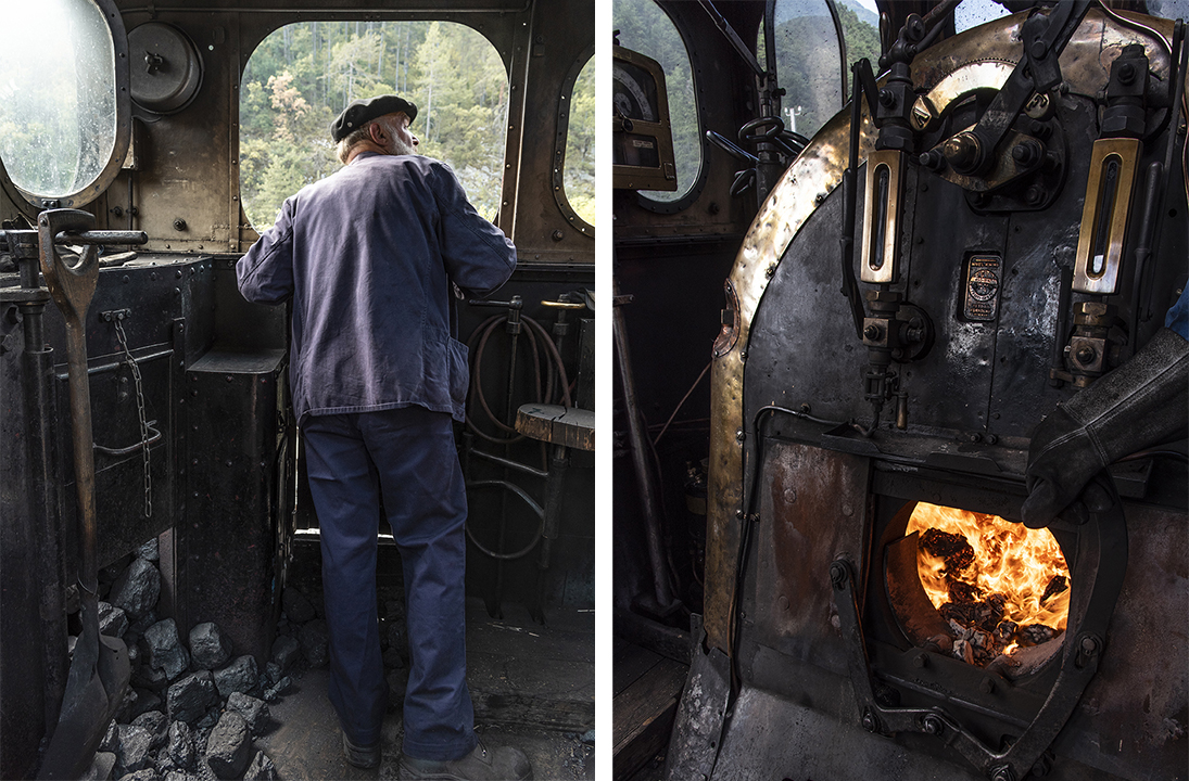 Train des Pignes - ligne ferroviaire design