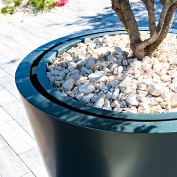 jardinière urbaine géante