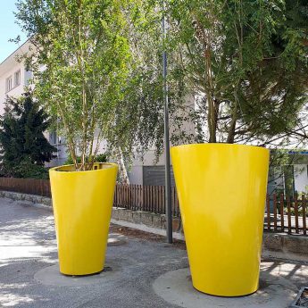 jardinière urbaine géante