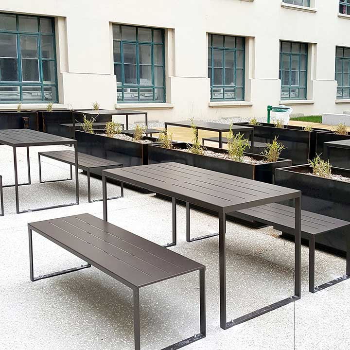 Mobilier urbain, Matériel de collectivités, Bancs de jardin, Extérieur  Raquette de ping pong Tactéo 30 - Jeux et loisirs