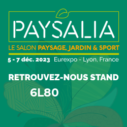 salon paysalia mobilier urbain TF URBAN
