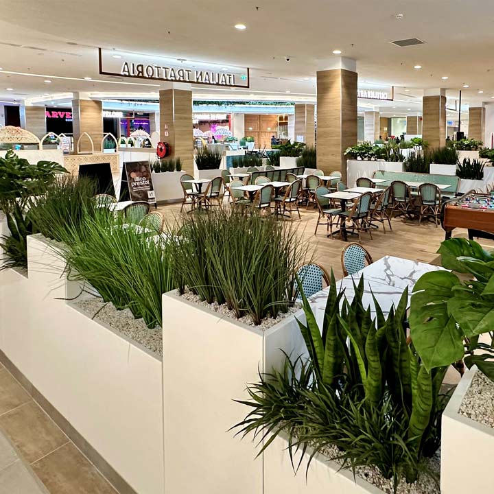 jardiniere indoor espace retail