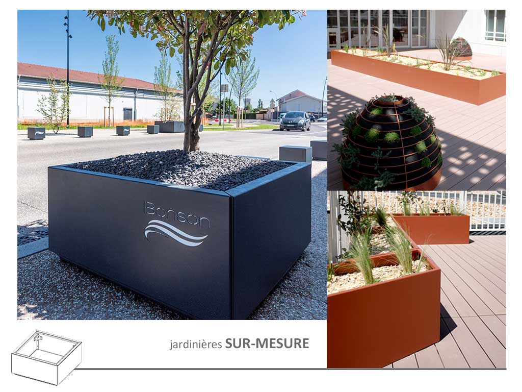 Jardikit jardinière urbaine personnalisable