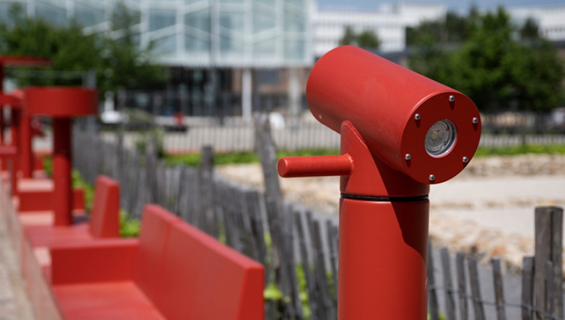 Des mobiliers innovants sur le campus urbain de Paris-Saclay