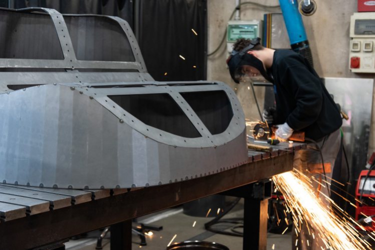 fabrication industrielle transat design La Vogue. Atelier TF URBAN