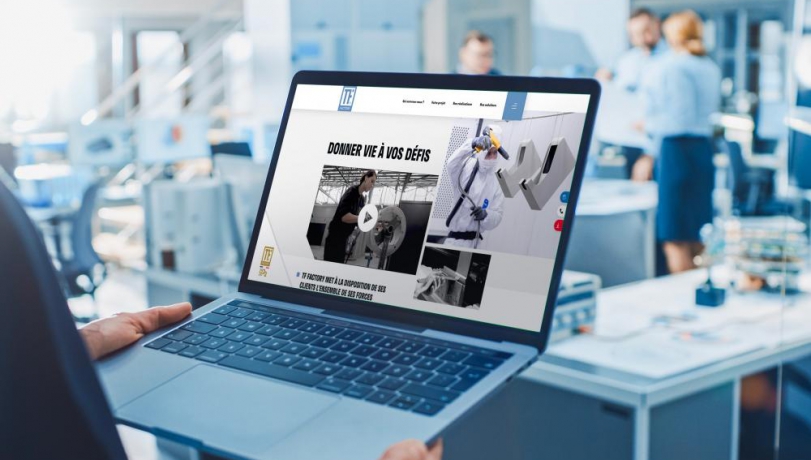 Un nouveau siteweb pour TF FACTORY